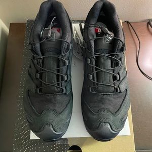 Black Solomon shoes,  XA forces GTX, brand new never worn.